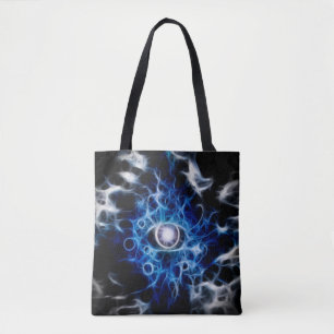 Schitterend design voor ogen tote bag