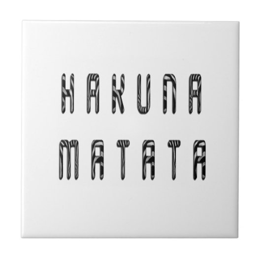 Schitterend design voor Zebra Print Pattern Tegeltje (Voorkant)