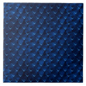 Schitterend elegant modern blauw tegeltje (Voorkant)
