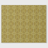 Schitterend Elegant Simulate "Gold" Vlaams Gift Cadeaupapier (Vlak)