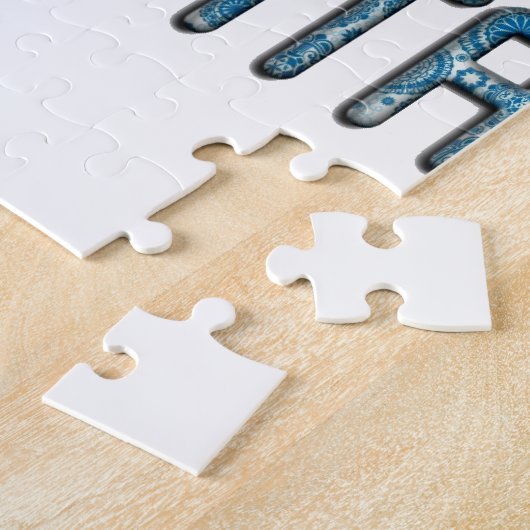 Schitterend fraaie sms-citaat design legpuzzel (Zijkant)