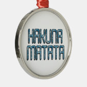 Schitterend fraaie sms-citaat design metalen ornament (Rechts)