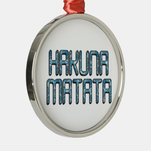 Schitterend fraaie sms-citaat design metalen ornament (Rechts)