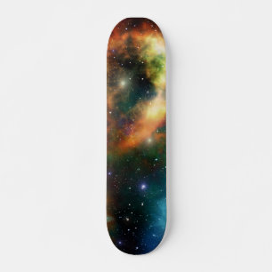 Schitterend galaxskateboard persoonlijk skateboard
