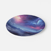 Schitterend galaxy buitenruimte kosmische universu papieren bordje (Gekanteld)