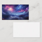 Schitterend galaxy buitenruimte kosmische universu visitekaartje (Voorkant / Achterkant)