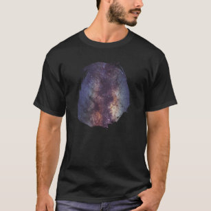 Schitterend galaxy Hand-geschilderd artistiek mask T-shirt