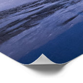 Schitterend gebied van Aurora Borealis Poster (Hoek)