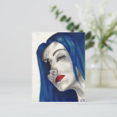 Schitterend gebroken Fantasy Original Art Briefkaa Briefkaart (Staand voorkant)