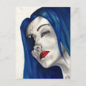 Schitterend gebroken Fantasy Original Art Briefkaa Briefkaart (Voorkant)