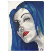 Schitterend gebroken Fantasy Origineel Kunstklembo Klembord (Achterkant)