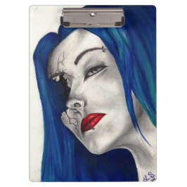 Schitterend gebroken Fantasy Origineel Kunstklembo Klembord