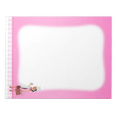 Schitterend geïllustreerd Afrikaans-Amerikaans Not Notitieblok (Voorkant)