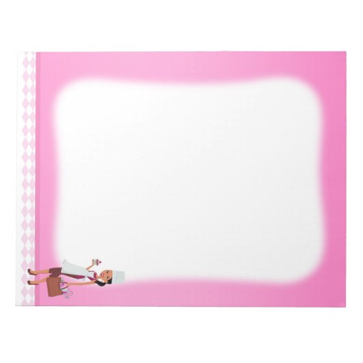 Schitterend geïllustreerd Afrikaans-Amerikaans Not Notitieblok (Voorkant)