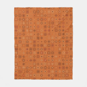 Schitterend geometrisch patroonontwerp abstract, k fleece deken