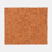 Schitterend geometrisch patroonontwerp abstract, k fleece deken (Voorkant (Horizontaal))