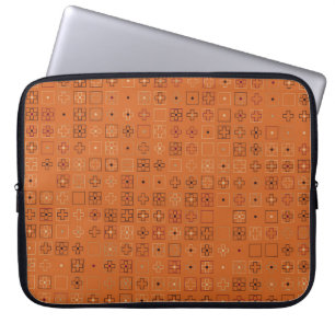 Schitterend geometrisch patroonontwerp abstract, k laptop sleeve