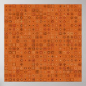 Schitterend geometrisch patroonontwerp abstract, k poster (Voorkant)