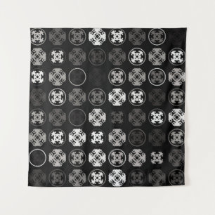 Schitterend geometrisch patroonontwerp abstract, k wandkleed