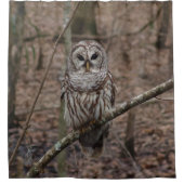 Schitterend gestreepte wc Afdrukgordijn Douchegordijn (Voorkant)