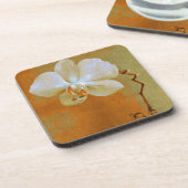 Schitterend getextureerd orchidee in de schaduw va drankjes onderzetter (Linkerzijde)