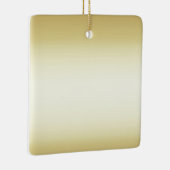 Schitterend glanzend goud dubbelzijdig keramisch ornament (Rechts)