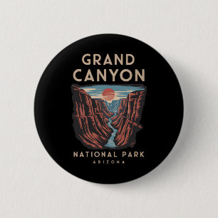Schitterend Grand Canyon National Park Arizona Ronde Button 5,7 Cm