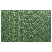 Schitterend groen bladpatroon stof (Yard (91,4 cm))