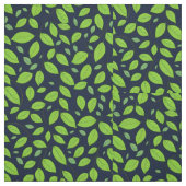 Schitterend groen bladpatroon stof (Swatch)