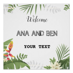 Schitterend groen perfect poster