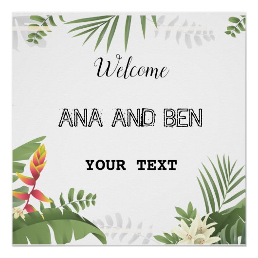 Schitterend groen perfect poster (Voorkant)