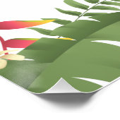 Schitterend groen perfect poster (Hoek)