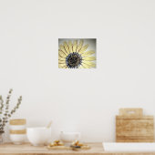 Schitterend handgeschetst ventilatorontwerp Poster (Keuken)