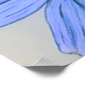 Schitterend handgeschetst ventilatorPoster Poster (Hoek)