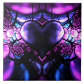 Schitterend hart van Scorpio Tegeltje (Voorkant)