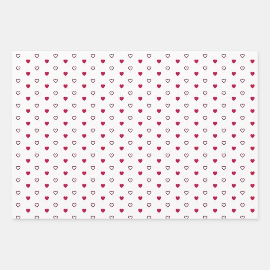 Schitterend Heart Shaping Gift Paper (Voorkant 2)