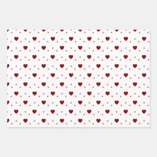 Schitterend Heart Shaping Gift Paper (Voorkant)