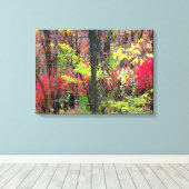 Schitterend herfstlandschap foto op canvas afdruk (Insitu (Houten vloer))