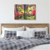 Schitterend herfstlandschap foto op canvas afdruk (Insitu (Slaapkamer))