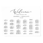 Schitterend horizontaal alfabetisch zitvlak