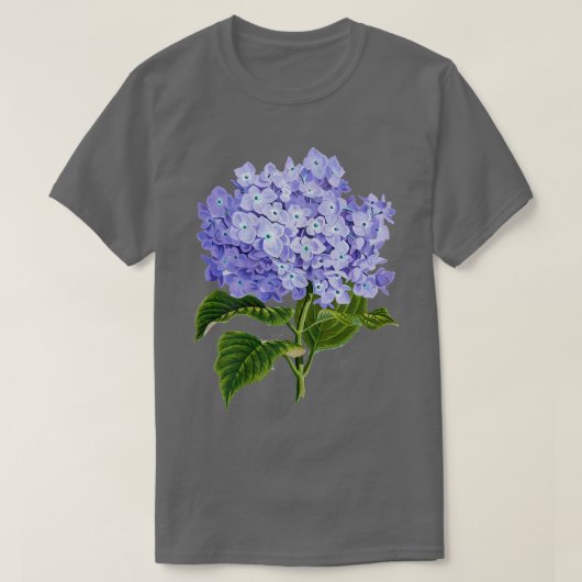 Schitterend Hydrangea T-shirt (Design voorkant)