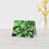 Schitterend in Groen Kaart (Gele Bloem)
