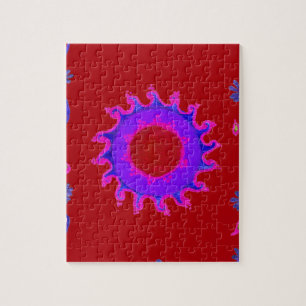 Schitterend India Motif Mendi Art Design Legpuzzel