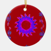 Schitterend India Motif Mendi Art Design Ornament (Voorkant)