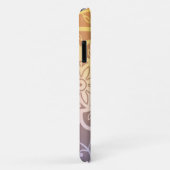 Schitterend indiaans bloempatroon Case-Mate iPhone case (Achterkant/rechts)