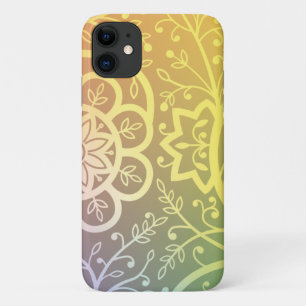 Schitterend indiaans bloempatroon Case-Mate iPhone case