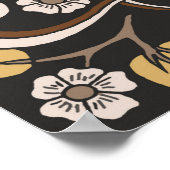 Schitterend islamitisch medallion naadloos patroon poster (Hoek)