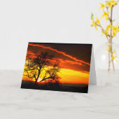 Schitterend Jubileum van zonsopgang tot zonsonderg Kaart (Gele Bloem)