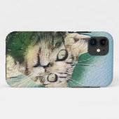 Schitterend katteontwerp Case-Mate iPhone case (Achterkant (horizontaal))