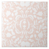 Schitterend keukendecor William Morris roze wit Tegeltje (Voorkant)